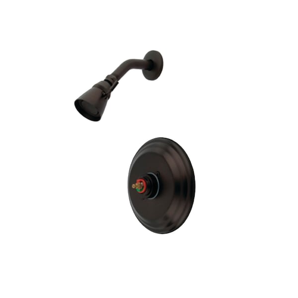Kingston Brass Shower Trim Only W/out, Handle, Oil Rubbed Bronze KB3635TSLH - main